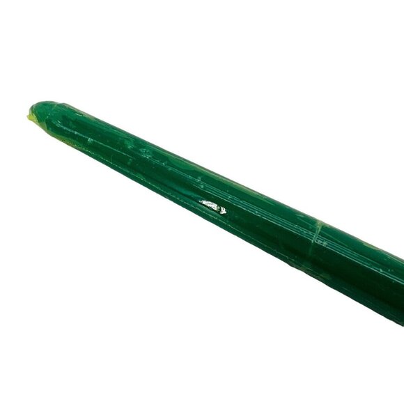 Vtg Robert Alan Candles 12” Box of 12 Tapers Green Hand Crafted Christmas - Picture 6 of 8